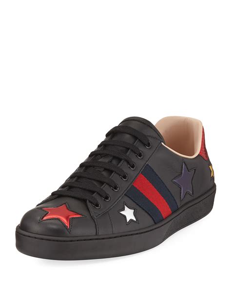 gucci ace star blackgold star